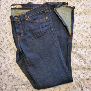 J Brand TheDeal Pencil Leg Jean Zip Ankles Sz31/12